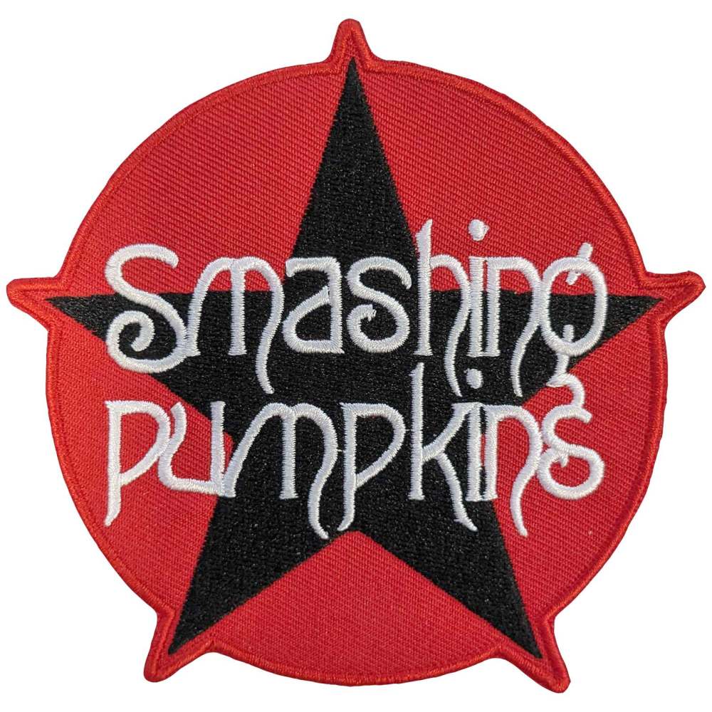 Smashing Pumpkins - Star Logo Patch - Rood